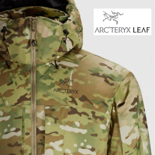 ARC'TERYX 始祖鸟 LEAF 执法部队 Alpha LT GEN 2 男款硬壳冲锋衣 迷彩色