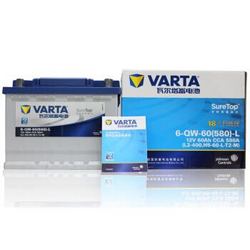 VARTA 瓦尔塔 L2-400 汽车电瓶蓄电池 蓝标 12V 以旧换新