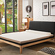 可奈尔 乳胶床垫泰国进口天然乳胶海绵床褥 可折叠单双人床垫8CM厚 R8咖啡金 0.9*1.9米+凑单品