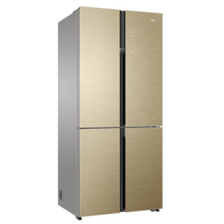 Haier 海尔 全空间保鲜飨宴系列 BCD-556WDGTU1 变频风冷十字对开门冰箱 556L 卡其金