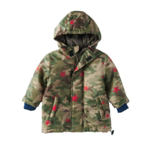 Skipland 斯克莱 儿童保暖夹克 迷彩纹 90