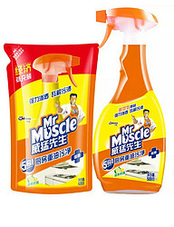 Mr Muscle 威猛先生 厨房重油污净 双包装（柠檬）500g+420g