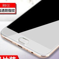 品炫 oppo钢化膜3片+支架+送手机背膜