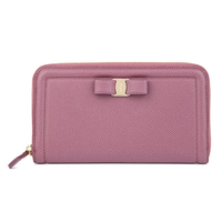 Salvatore Ferragamo 菲拉格慕 Vara系列 女士长款钱包 22C908 0673734 黑色