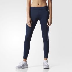 adidas 阿迪达斯 Techfit Ink Knurl-Print 女款紧身裤