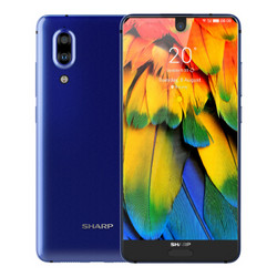 夏普 SHARP AQUOS S2 全面屏手机 全网通 4GB+64GB 伯爵蓝 移动联通电信4G手机 双卡双待