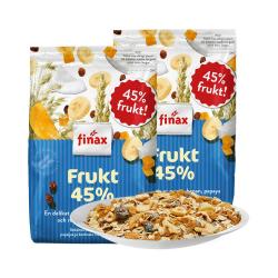 Finax 45%水果坚果麦片 650g*2袋