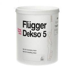 Flugger 福乐阁 Dekso5 北欧之钻墙面漆（黑板漆）