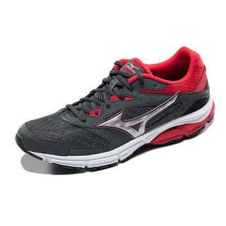 Mizuno 美津浓 WAVE SURGE 男士跑鞋 J1GC171304 深灰/银/红 40.5