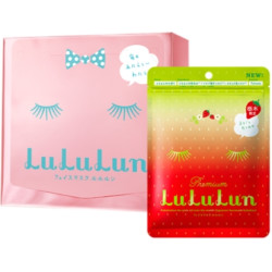 lululun 保湿面膜 粉色款 36片 + 日本限定枥木草莓面膜 7片