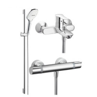 双11预售：hansgrohe 汉斯格雅 飞雨Select120 恒温带下出水花洒套装