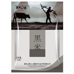黑土小镇 黑米 100g