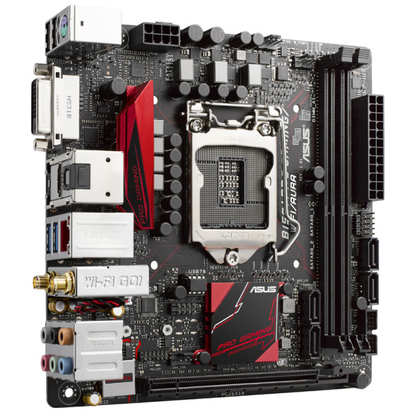 asus 华硕 b150i pro gaming/wifi/aura 主板