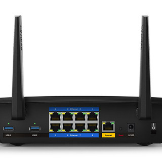 LINKSYS 领势 EA9500S-AH 5400M WiFi 5 家用路由器 黑色