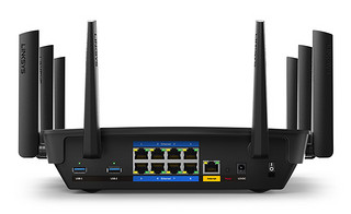 LINKSYS 领势 EA9500S-AH 5400M WiFi 5 家用路由器 黑色