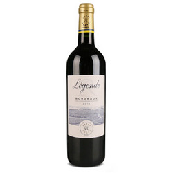 法国进口红酒 拉菲（LAFITE）传奇波尔多干红葡萄酒 750ml
