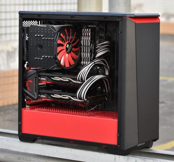 当静音遇到光污染追风者416ptg机箱