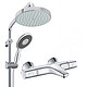  双11预售：GROHE 高仪 27389001+34227002+26107000 恒温冷触淋浴双花洒套装*2套　