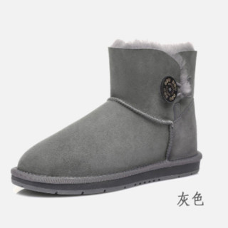 UGG Australian Shepherd 时尚单扣短筒雪地靴