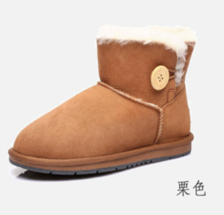 UGG Australian Shepherd 时尚单扣短筒雪地靴