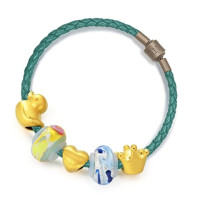 Chow Sang Sang 周生生 Charme Murano Glass 86037b 手链