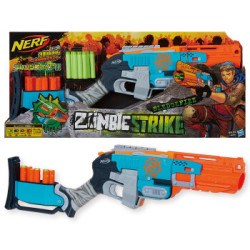 Nerf 热火 僵尸系列 A4727 重击发射器（赠20发子弹）