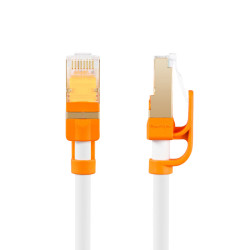 PowerSync 包尔星克 纯铜七类网线 白色1米