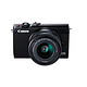 18点开始：Canon 佳能 EOS M100 无反相机套机（EF-M 15-45mm）