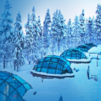 双11预售：北京/上海-芬兰北极光7天5晚自由行（入住2晚360度全景玻璃屋）