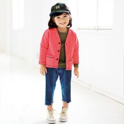 Skipland 斯克莱 带绒对襟毛衣外套