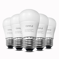 OPPLE 欧普照明 led灯泡 E14/E27 3W 三只装