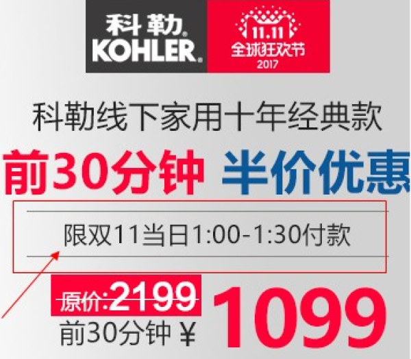 KOHLER 科勒 4737T-0 C3-125 智能洁身器