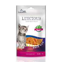 luscious 路斯 鲷鱼猫薄荷鸡肉干 猫咪零食 35g*5件