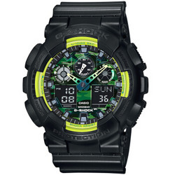 CASIO 卡西欧 G-SHOCK 硬碰硬系列 GA-100LY-1A 多功能运动腕表