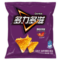 凑单品:Doritos 多力多滋 休闲零食 玉米片 爆香热辣味 15g