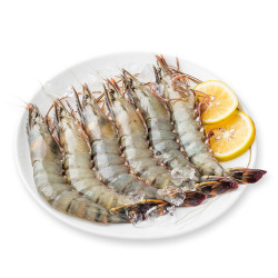 马达加斯加 冻黑虎虾 800g *2件