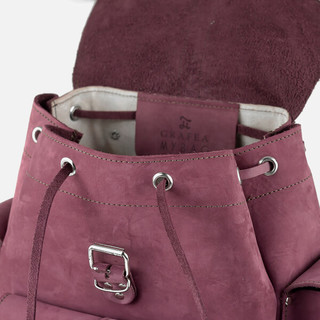 GRAFEA×MYBAG 联名款 HARI NUBUCK 真皮双肩包