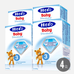 Hero Baby 天赋力 婴儿配方奶粉 3段 800*4盒