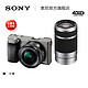 [双11预售直降640]Sony/索尼ILCE-6000L(16-50/55210)双镜头A6000