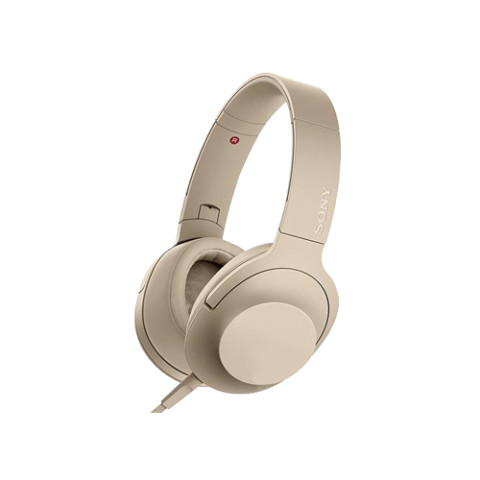 SONY 索尼 MDR-H600A Hi-Res 立体声耳机 浅