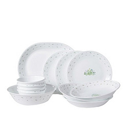 CORELLE 康宁餐具 12-HC/M/CN 12头 香草城市 玻璃餐具组 