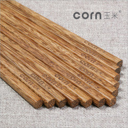 CORN 玉米 鸡翅木家用筷子 10双