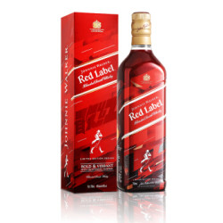 JOHNNIE WALKER 尊尼获加 调配型苏格兰威士忌 敢红瓶限量版 700ml *7件
