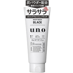 SHISEIDO 资生堂 UNO 吾诺 WHIP WASH BLACK 男士洗面奶 130g