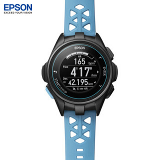  EPSON/爱普生 光电心率运动腕表  硅胶表带