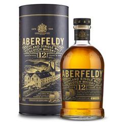 艾柏迪(Aberfeldy)12年苏格兰东高地单一麦芽威士忌700ml *2件+凑单品