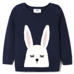 OLD NAVY 女幼童 纯棉针织衫