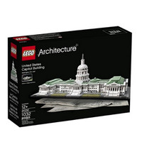 历史新低： LEGO 乐高 建筑系列 21030 美国国会大厦