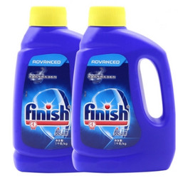 Finish 亮碟 洗碗机 专用洗涤粉剂 1000g*2瓶装