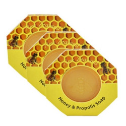 parrs 蜂蜜蜂胶香皂 140g*3块 